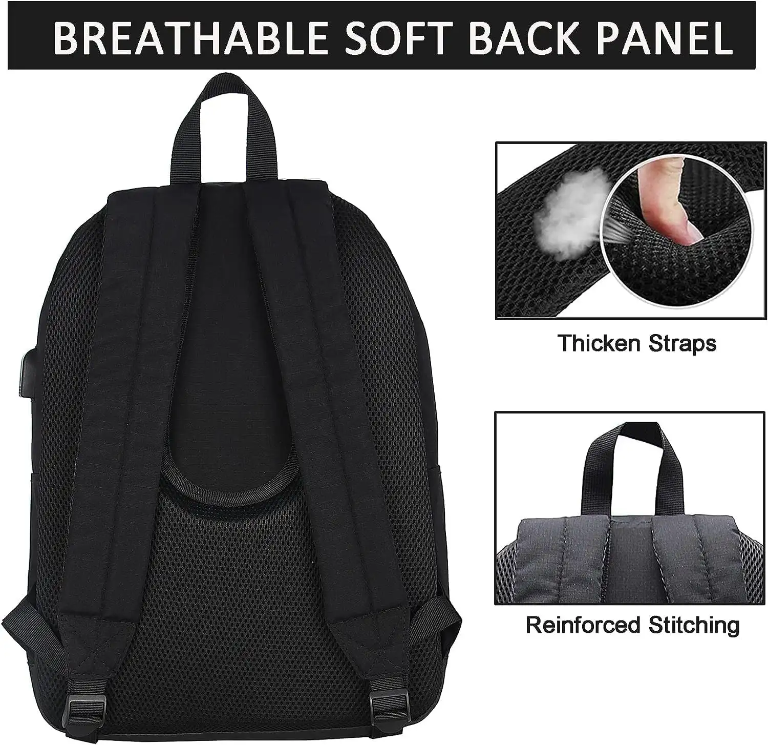 SUPACOOL Lightweight Casual Laptop Backpack with USB Charging Port_ - 71fwavtbwsl._ac_sl1500_